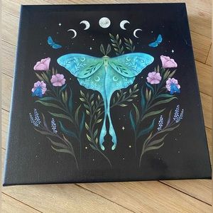 NEW Lunar Moth wall art